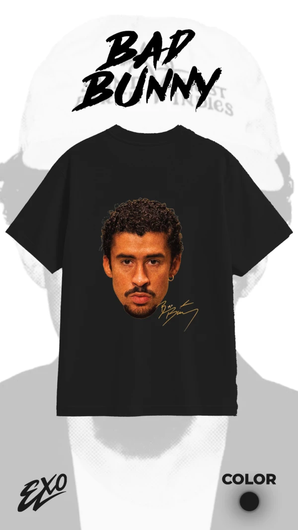Camiseta Bad Bunny's foto | Exo |  BizneCubano