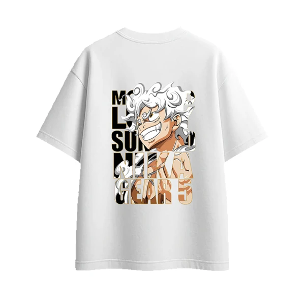 Camiseta Monkey D. Luffy Gear 5's foto | Exo |  BizneCubano