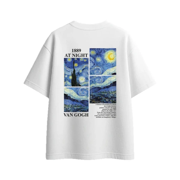 Camiseta "La noche estrellada"'s foto | Exo |  BizneCubano