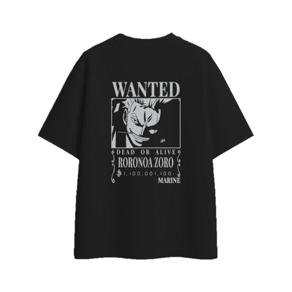 Camiseta Zoro WANTED's foto | Exo |  BizneCubano